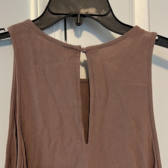 a new day Light Brown Sleeveless Tank Top - Picture 6 of 8